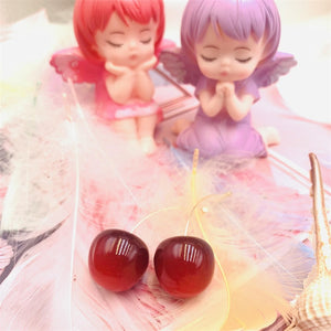 Silver 925 Pin with New Fashion Sexy Cherry Earring by Ins Style