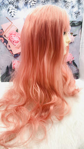 Pink Long Wig for Women
