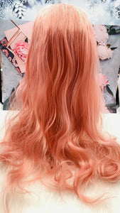 Pink Long Wig for Women