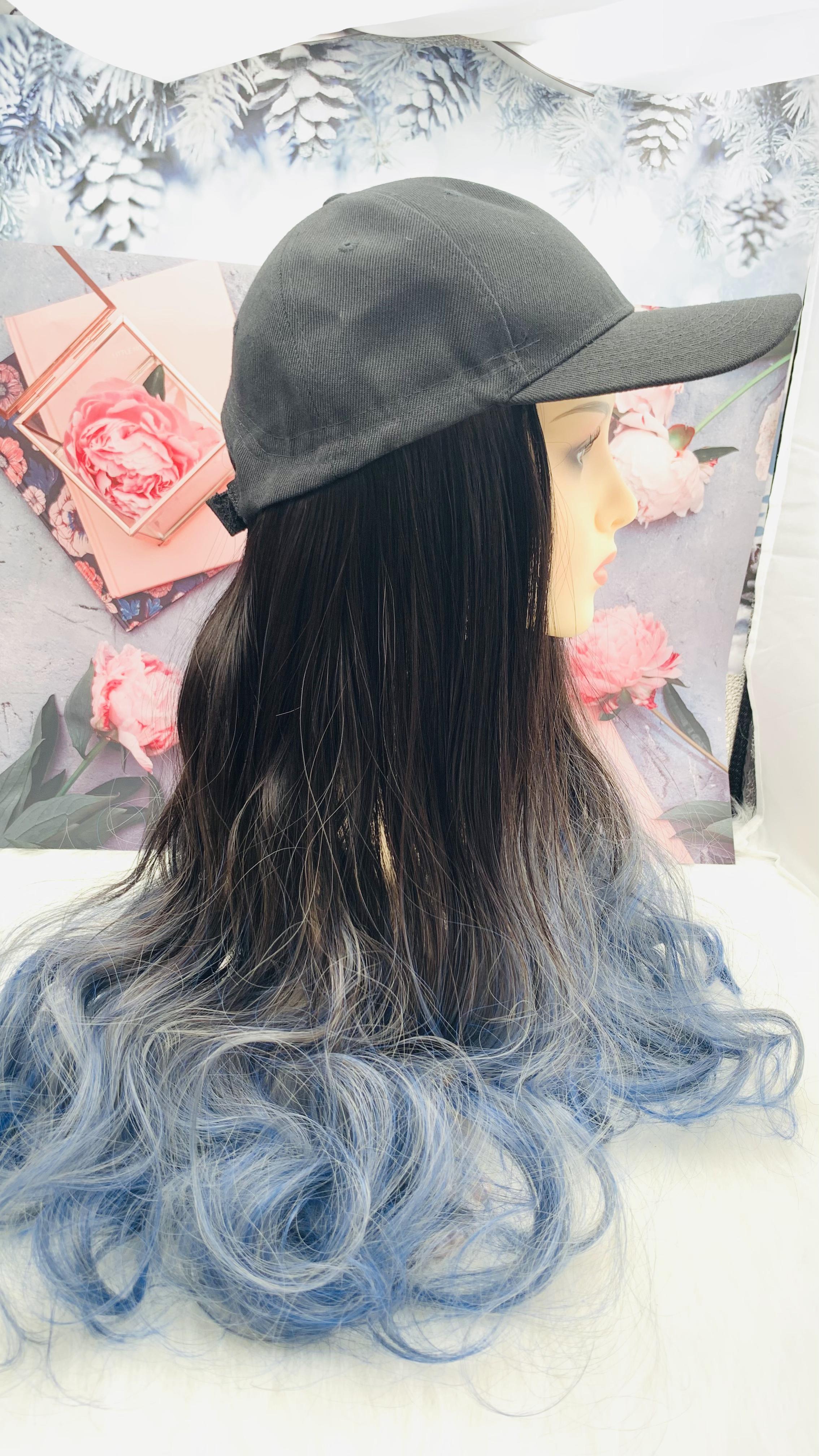 Hat Long Wig for Women