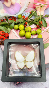 HGSA02 Pearl Shell Brooch for Girl （Butterfly）